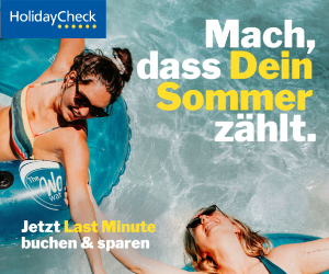 Last Minute buchen & sparen!