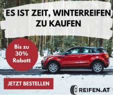 Bis zu 30% Rabatt auf Winterreifen