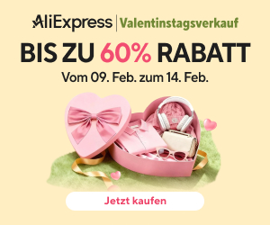 Valentinstag-Sale: Bis zu 60% Rabatt