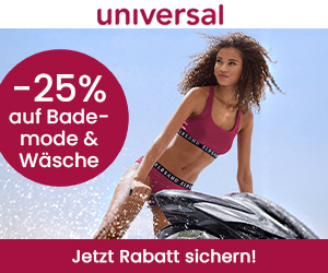 25% Rabatt auf Bademode & Wäschen
