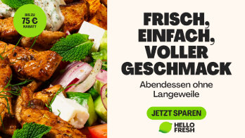 Frische Rezepte nach Hause!
